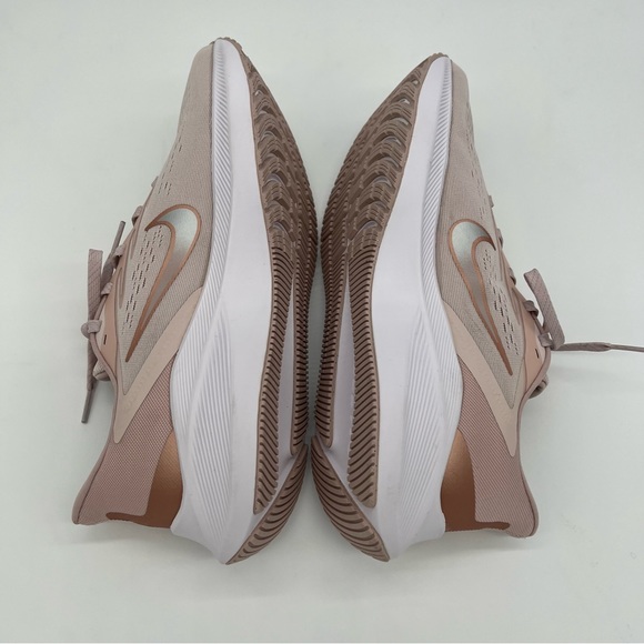 Nike Women's Zoom Winflo 7 'Barely Rose' CJ0302-601 Running Training Sneakers - Picture 7 of 14
